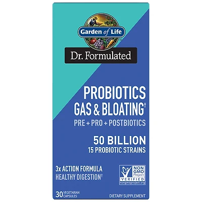 Dr. Formulated Probiotics Gas and Bloating 50B