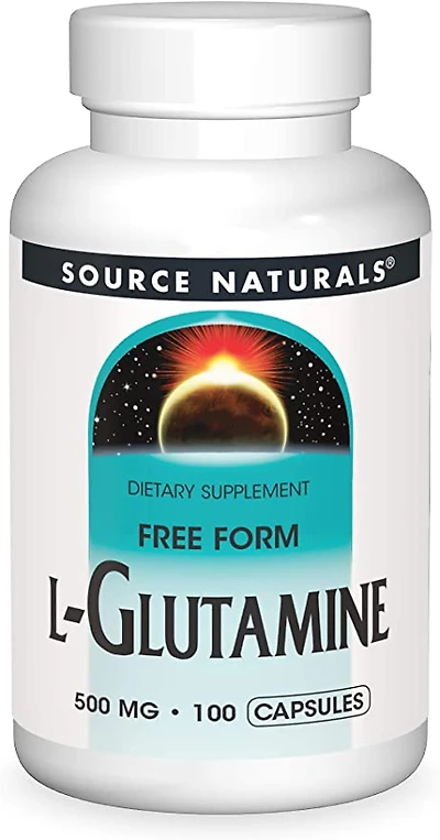 Source Naturals L-Glutamine 500MG 50 Capsules