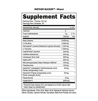 Mother Bucker Pre-Workout Energy Support, 390g, by Bucked Up