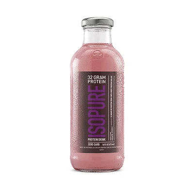 Isopure Zero Carb 32g, Grape Frost, 16oz