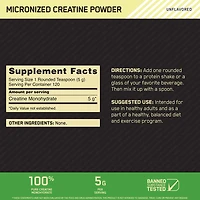 Micronized Creatine Powder