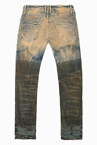 MOTO MEN'S BIKER JEANS TOP SECRET WASH