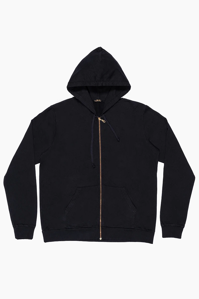 MENS RIDER PULLOVER HOODIE BLACK
