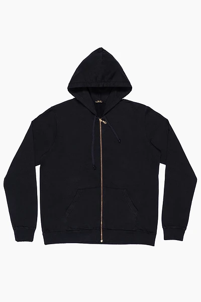 MENS RIDER PULLOVER HOODIE BLACK