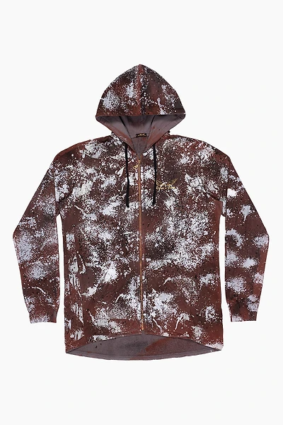 MENS LONG LENGTH PULLOVER HOODIE FURIOUS