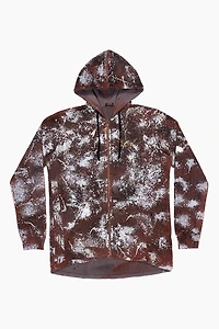 MENS LONG LENGTH PULLOVER HOODIE FURIOUS