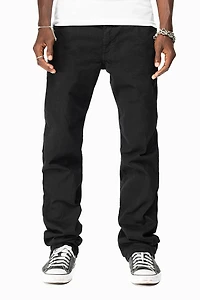 CLASSIC STRAIGHT LEG JEANS BLACK WASH