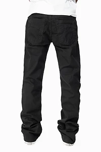 CLASSIC STRAIGHT LEG JEANS BLACK WASH
