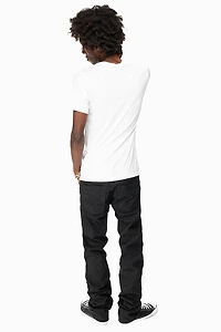 CLASSIC STRAIGHT LEG JEANS BLACK WASH