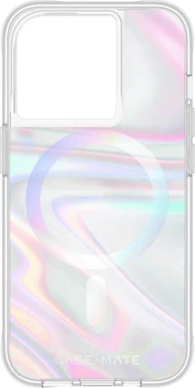 Étui Soap Bubble Case-Mate - iPhone 15 Pro, iridescent