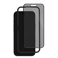 Blu Element BEPGIKIP16 Protecteur D'écran à Confidentialité en Verre Trempé avec Kit D'Installation pour iPhone 16/15
