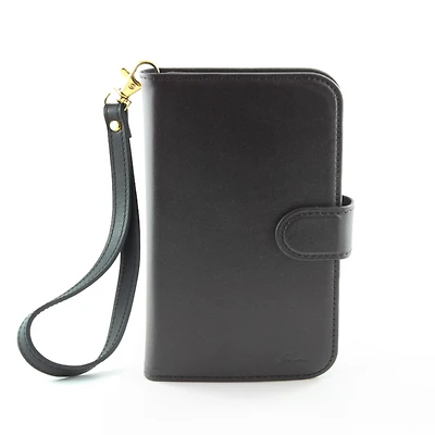 Roots Etui Portefeuille A 3 Cartes Pour iPhone 12/12 Pro en Cuir vertitable