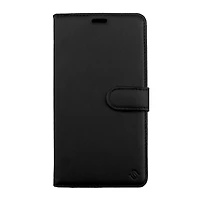 Uunique étui portefeuille détachable écolo 2-en-1 en cuir véritable - iPhone 13 Pro, noir