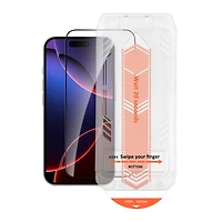 iPhone 17 Pro Max HyperGear Edge-to-Edge Glass Screen Protector w/Installation Applicator Tray