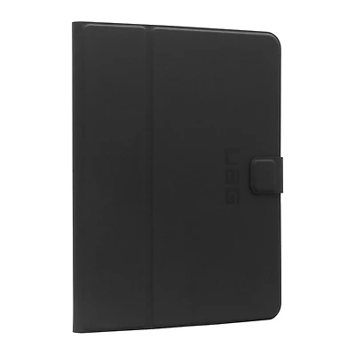 UAG 124478114040 Étui Folio Standard Noir pour iPad 10.9 (11e Gén)/iPad 10.9 2022 (10e Gén)