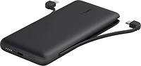 Belkin BPB006btBLK Power Bank BoostCharge Plus + Câbles Intégrés Noir Noir