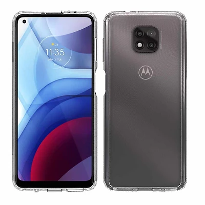 Blu Element Moto G Power 2021 DropZone Rugged Case - Clear