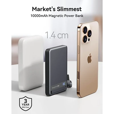 INIU MAGPRO SLIM 10,000mAh POWER BANK - BLACK