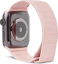 Decoded Bracelet en Cuir Magnetique pour Apple Watch 38/40/41mm - Rose