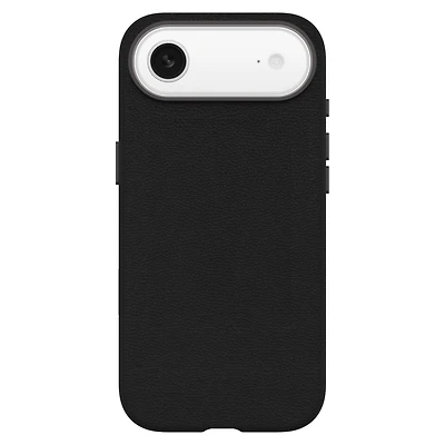 OtterBox 7799028 Étui Symmetry Cactus Leather MagSafe avec Contrôle de la Caméra Noir Ash (Noir) pour iPhone Air