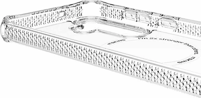 ITSKINS SG5FHMACRTRSP Étui Hybrid_R Clear avec Magnets Transparent pour Samsung Galaxy S25 FE