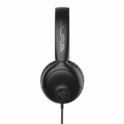 JLab - Studio 2 Wired On-Ear Headphones Black