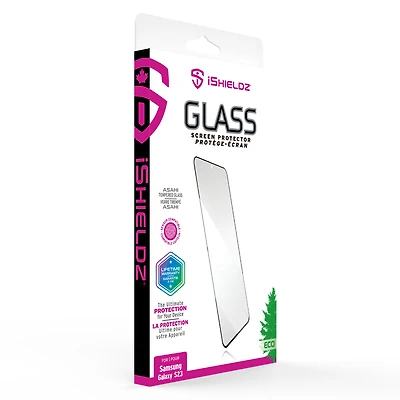 iShieldz - Tempered Glass Screen Prot Samsung S23 with Applicator, Compatible with Fingerprint Sensor