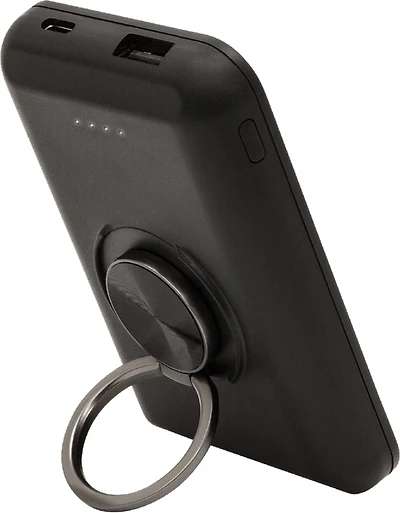 Helix/Retrak - 5000 mAh Wireless Charging Power Bank - Black