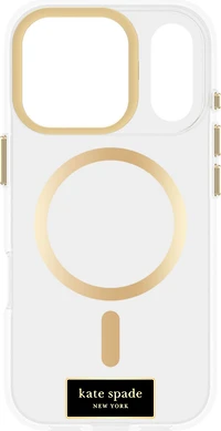 Kate Spade - Protective MagSafe Case with Stand for Apple iPhone 17 Pro - Icon Clear