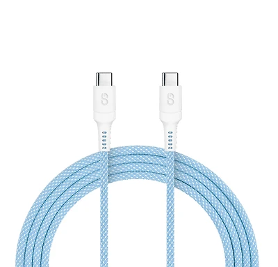 LOGiiX Vibrance Connect 100W USB-C to USB-C - Blue