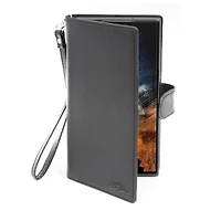Roots Etui Portefeuille A 3 Cartes Pour Samsung  S23 Ultra En Cuir veritable