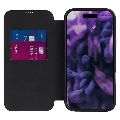 LAUT Magfolio MagSafe pour iPhone 17 Pro Max - Noir