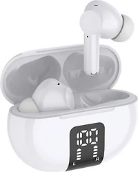 Helix/Retrak ETHTWRWE Écouteurs sans Fil Premium True Wireless Blanc (Fabriqués avec un Emballage Recyclé)