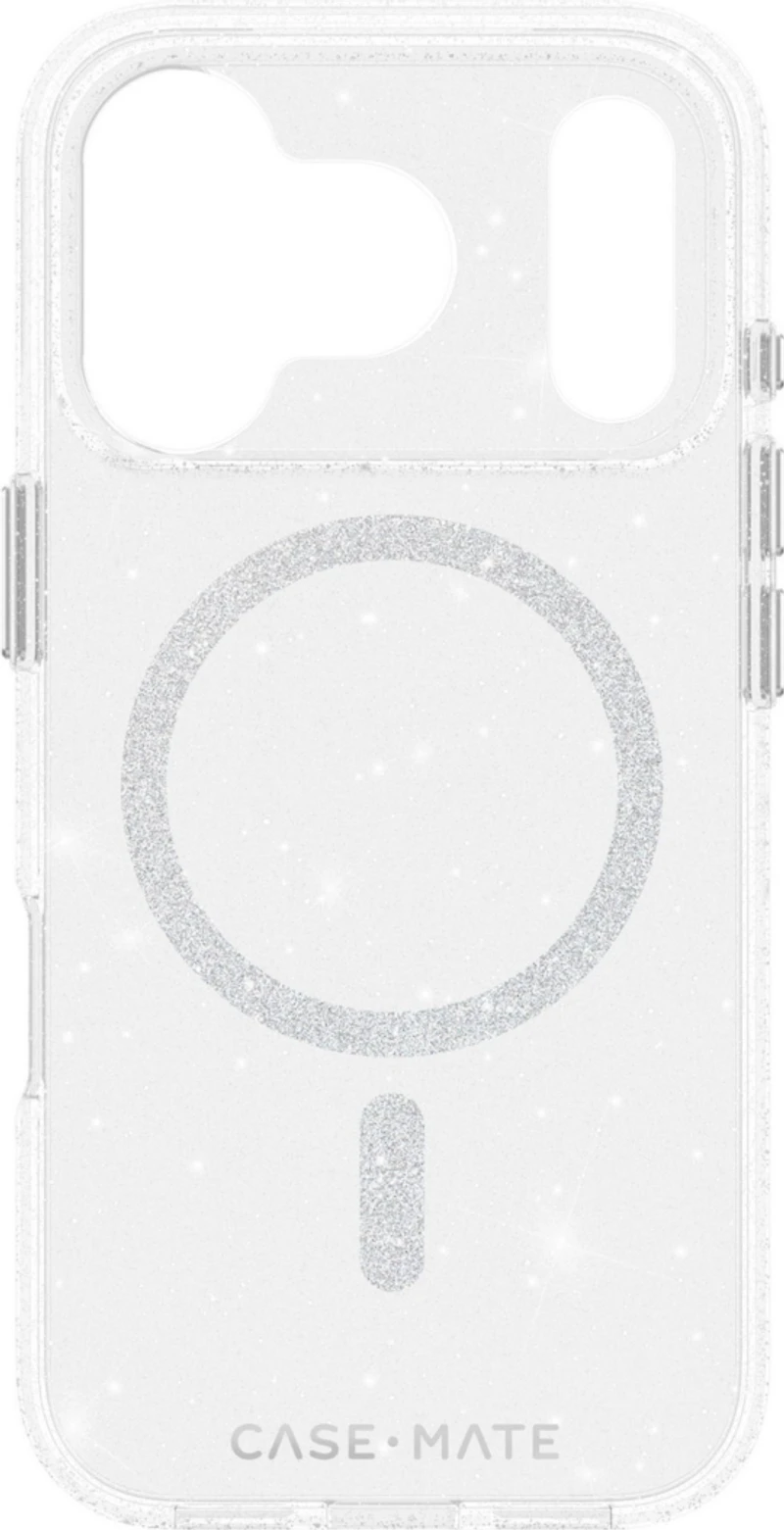 Case-Mate - Twinkle MagSafe Case for Apple iPhone 17 Pro - Twilight Silver
