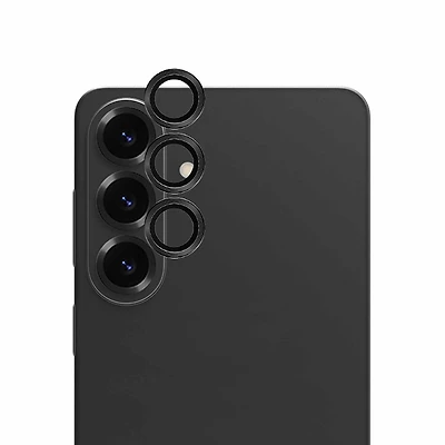 Blu Element BELPS26P Protecteur D'objectif en Aluminium 1 par 1 Noir pour Samsung Galaxy S26