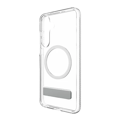 Samsung Galaxy S25+ ZAGG Graphene Crystal Palace Snap Kickstand Case - Clear