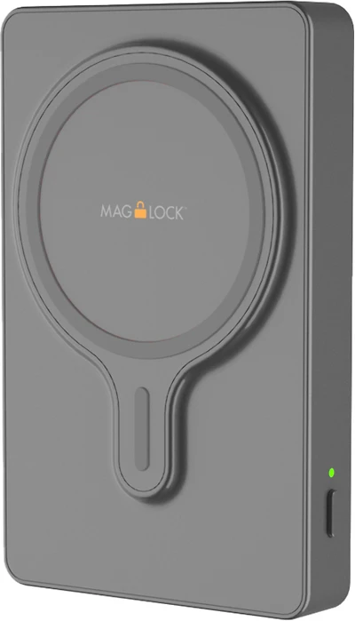 MyCharge MagLock Portable Battery for MagSafe 6K mAh - Graphite