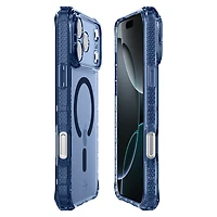 ITSKINS AP7XHBVARNVBL tui Hybrid_R Vapor MagSafe Bleu Marine pour iPhone 17 Pro