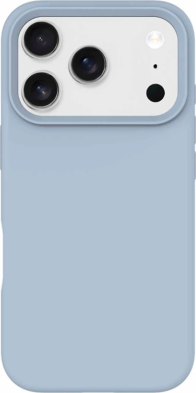 Blu Element - Coque MagSafe en silicone bleu pastel pour iPhone 17 Pro