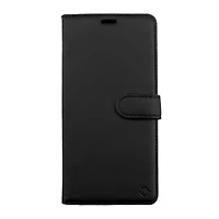 Uunique étui portefeuille détachable écolo 2-en-1 en cuir véritable - iPhone 13 Pro Max, noir