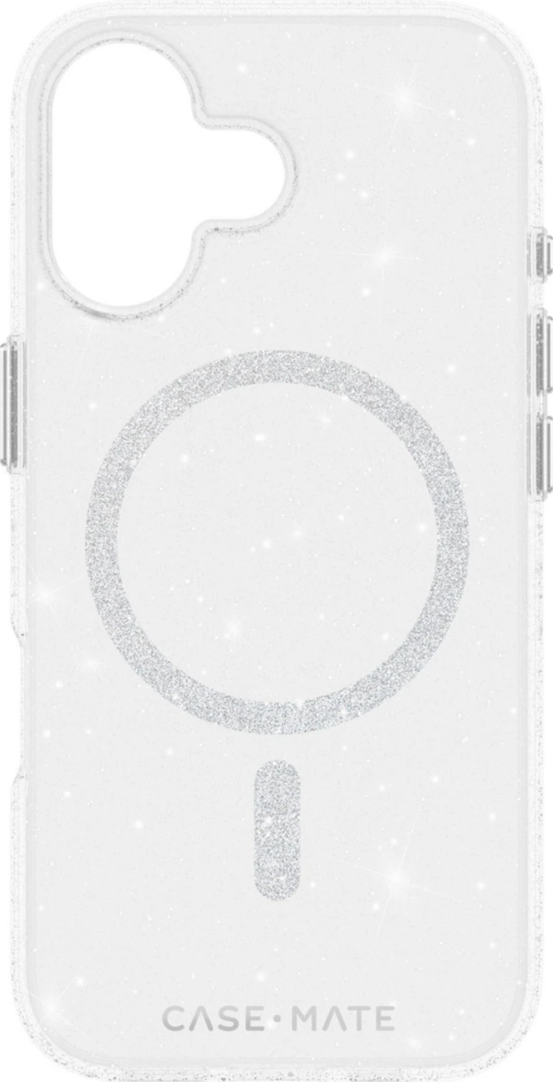Case-Mate - Twinkle MagSafe Case for Apple iPhone 17 - Twilight Silver