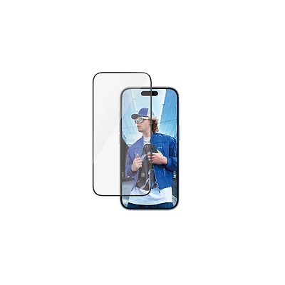 PanzerGlass Ultra-Wide Fit Screen Protector iPhone 16/15 - Clear (Bilingual)