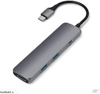 Satechi Adaptateur 4K USB-C Multi-Ports Mince - Space Gris