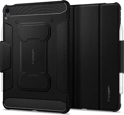 Spigen ACS02642 Étui Core Armor Pro  Noir pour iPad Air 11 2024 (6e Gén)
