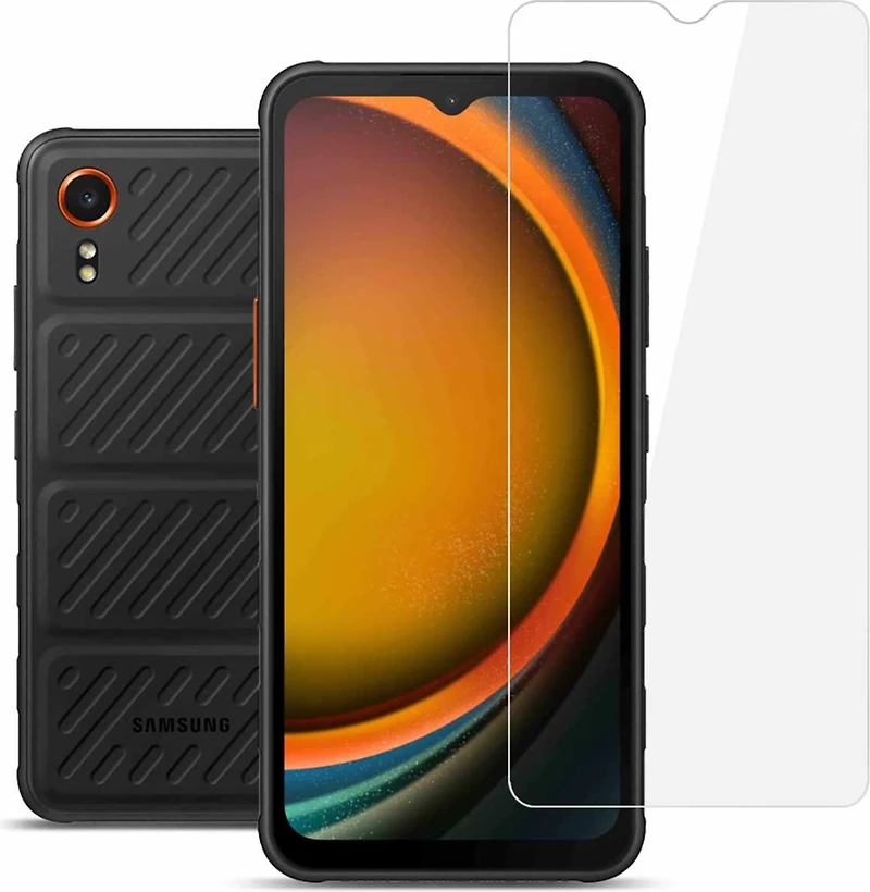 22 cases - Tempered Glass Screen Protector for Samsung Galaxy XCover7 Pro clear