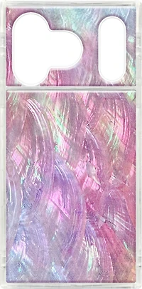 Flaunt - Square MagSafe Case for Apple iPhone 17 Pro - Pink Mother of Pearl