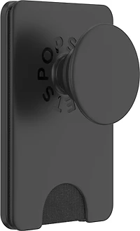 PopSockets 806922 PopWallet+ pour MagSafe Rond avec Anneau D'adaptationNoir