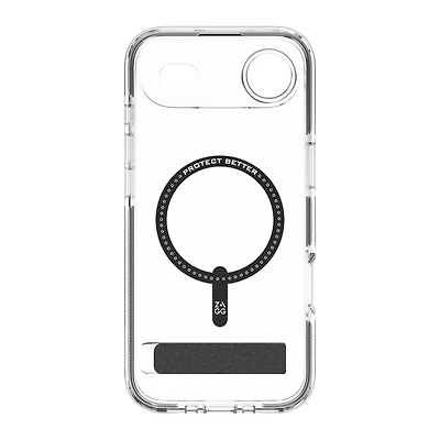iPhone Air ZAGG Graphene Santa Cruz Snap Kickstand Case - Black