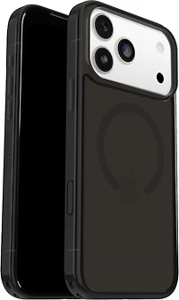 OtterBox 7798875 Étui Symmetry Clear MagSafe avec Contrôle de la Caméra Noir Mist (Noir) pour iPhone 17 Pro Max
