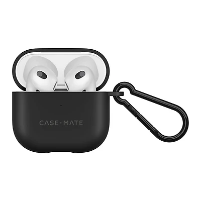 Airpods 4 Case-Mate Tough Case - Black w/Carabiner